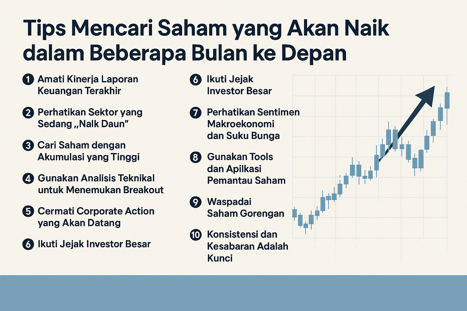 Tips Mencari Saham Yang Akan Naik dalam Beberapa Bulan Kedepan